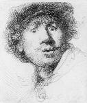 Rembrandt - Estampe - Estampa - Gravure - Grabado - Pointe seche - Punta seca - Victor Femenias