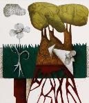 Moving-art - Karin Barrera - artista chilena - Pintura - Collage - Naturaleza - Mujeres - Arte Latino americano