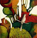 Moving-art - Karin Barrera - artista chilena - Pintura - Collage - Naturaleza - Mujeres - Arte Latino americano