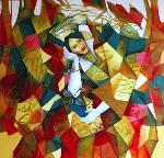 Moving-art - Karin Barrera - artista chilena - Pintura - Collage - Naturaleza - Mujeres - Arte Latino americano