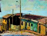 Moving-art - Juan Carlos Ruiz - Pintor Chileno - Oleo sobre tela - Valparaiso - Paisajes - Barcos