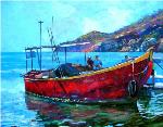 Moving-art - Juan Carlos Ruiz - Pintor Chileno - Oleo sobre tela - Valparaiso - Paisajes - Barcos