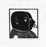 Marco Antonio Sepúlveda - Grabado - Punta seca, acuarela - La 9 biennale internationale de gravure contemporaine de la ville de Liège