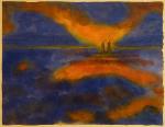 Moving-art - Emil Nolde - Museo Thyssen-Bornemisza Madrid - Bauhaus - Pintor expresionista - Acuarela