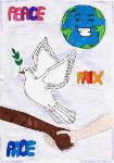 Moving-art - ONG France Partage - UNESCO - Dessins pour la Paix - Peace Drawings -  Scoala Gimnaziala Nr 1 - Romania