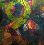 Moving-art - Mohammed Barka - Gravure - Gravure Libyenne - Monotype - Linoleum